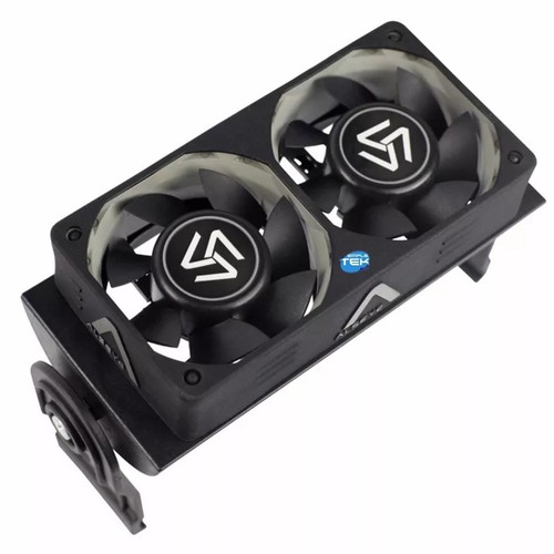 Waschbecken Schwarz RGB Für Speicher Bänke Module RAM Ddr3 Ddr4 Ddr5 Dimm Fans _ - Bild 2 von 5