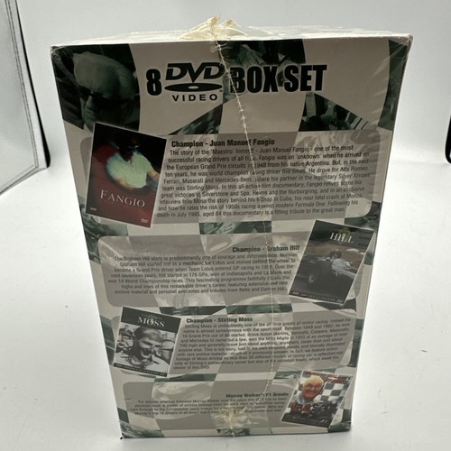 NEW Racing through Time: Grand Prix Legends, 8 DVD box Set - New Sealed - Picture 2 of 4