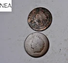 1872+1878 Indian Head Cent Set/Lot ~ Better Dates! ~ 2 Coins ~ ZIL92