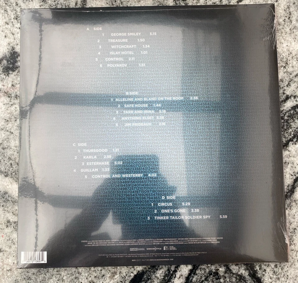 Tinker Tailor Soldier Spy OST 500 Only Gold Vinyl 2XLP  New and Sealed  - Image 2 of 2