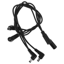 2 Pcs Guitar Pedal Board Power Supply Cables Electric Connection