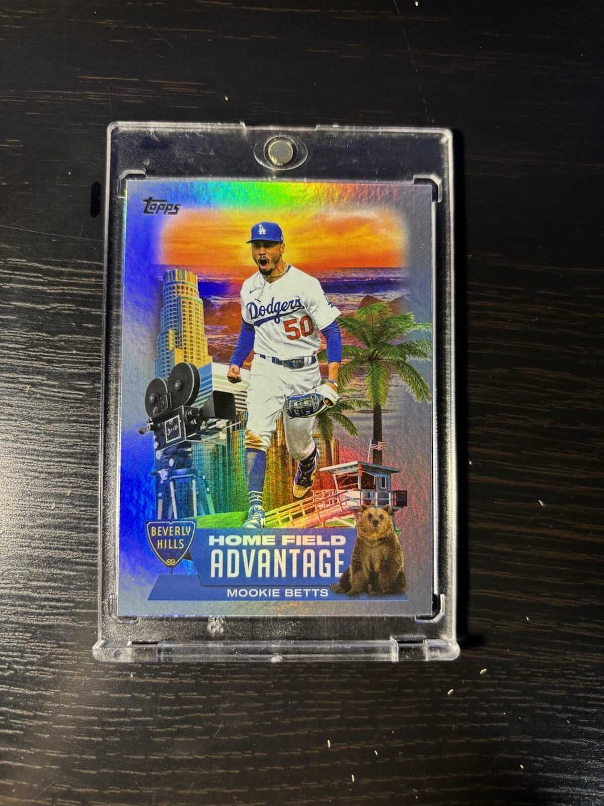 2022 Topps Baseball Mookie Betts #HA-8 Home Field Advantage