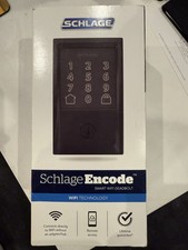 Schlage BE489WBCEN622 Encode Smart Lock - Matte Black - Open Box