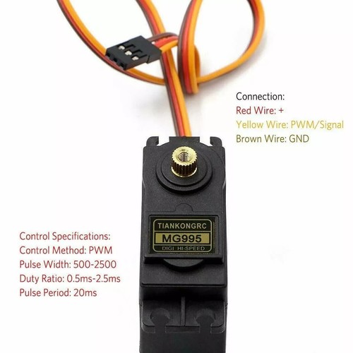 MG995 20KG High Speed Torque Metal Gear Servo For Helicopter RC Car Boat - Picture 3 of 3