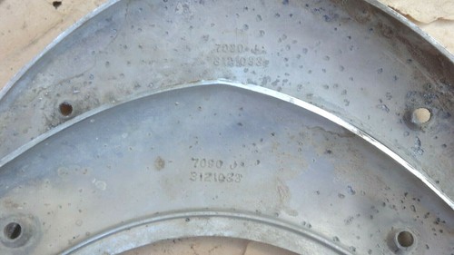 1947 Nash Ambassador HEADLIGHT BEZELS / DOORS Original pair - Picture 12 of 12