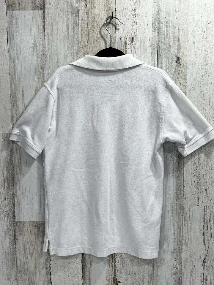 French Toast Boys 10-12 White Polo T-shirt School Uniform - Image 2 of 3