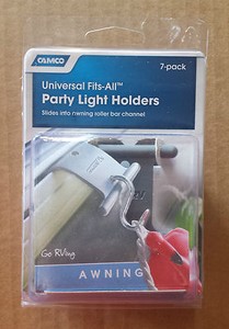 Camco 42693 - 7 RV Party Gray Light Holders