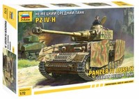 Panzer IV Ausf.H Panzer 1:72 Plastik Modellbausatz Zvezda