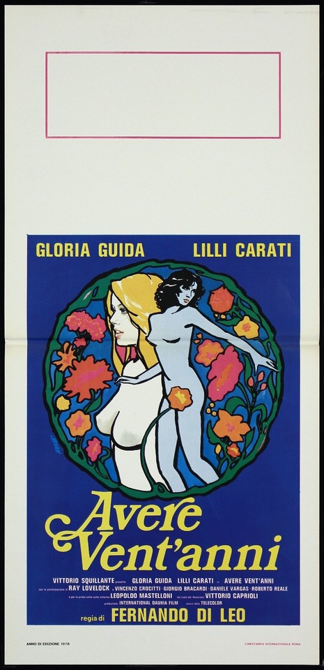 Locandina di Avere vent'anni (1978)