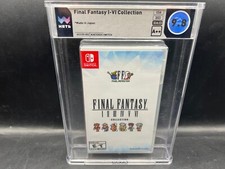 Final Fantasy I-VI Collection Pixel Remaster ESRB Switch WATA 9.8 A++ SEALED