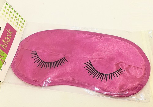 Satin Schlafmasken, Farbe/Design wählbar - NEU - Einheitsgröße passt den meisten  - Bild 8 von 12