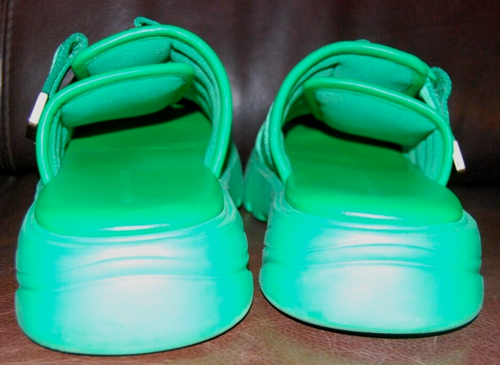 Sandali Bottega Veneta Verdi Italia Abbellimento Slip On Slide USA Uomo TAGLIA 10 - Foto 4 di 20