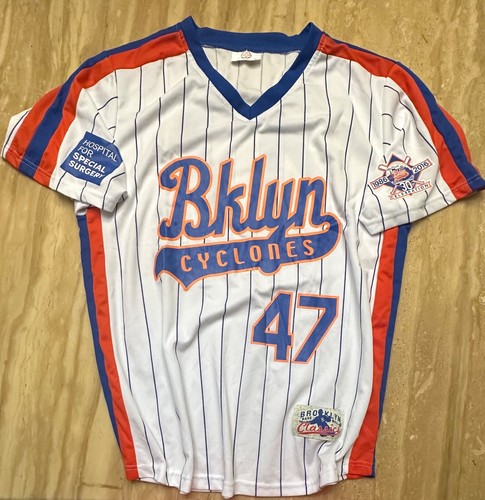 jesse orosco new york mets brooklyn cyclones 30 year anniversary sga jersey