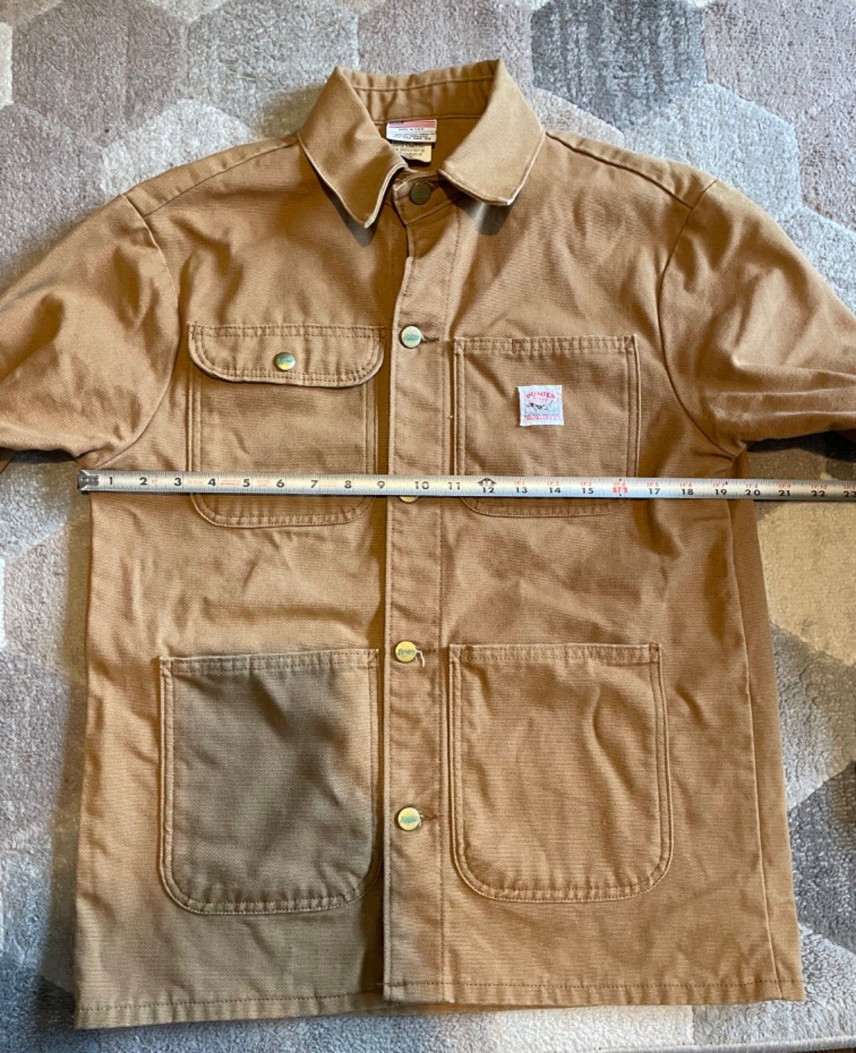 Pointer Brand Chore Jacket Size Small Heavy Canvas Made In USA - Picture 7 of 13