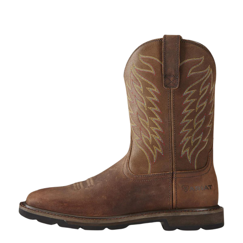 Bota de trabajo Ariat Groundbreaker para hombre punta cuadrada punta de acero - Imagen 2 de 5