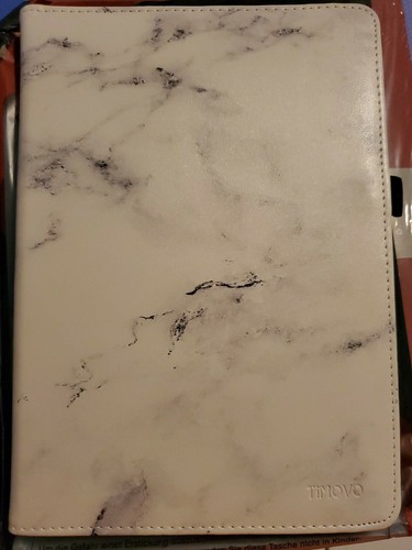 Timovo 360JK Xz Ipad 10.2 2019 WHITE MARBLE  - Picture 1 of 8