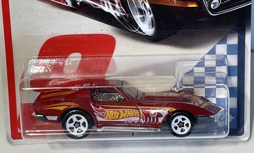 Hot Wheels Racing Circuit Team ‘69 Corvette Cranberry Red Diecast Car 9/10 - Picture 2 of 4