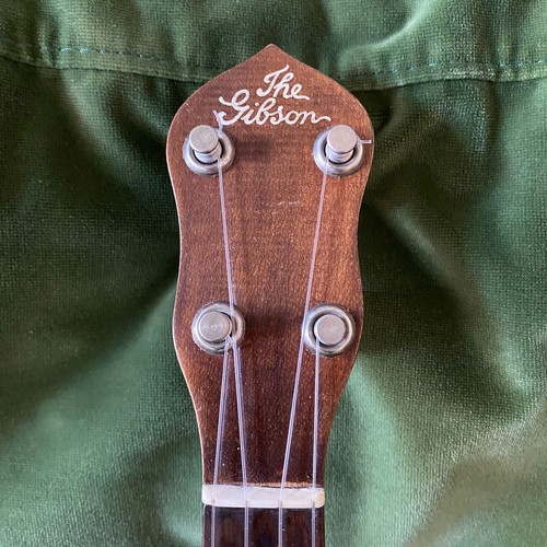 Vintage 1920's GIBSON UB2 Banjo UKULELE + Hard Shell Case Banjolele Uke - Picture 5 of 10