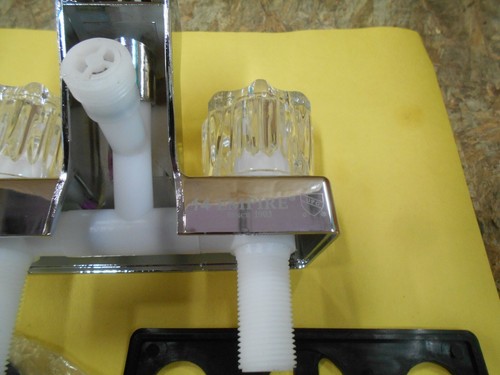 *4" BATHTUB FAUCET WITH DIVERTER/ SHOWER CHROME U-YJW41VB FREE SHIPPING  - Bild 5 von 5