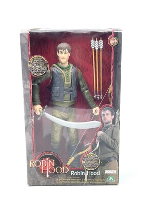 2006# Vivid Imaginations ROBIN HOOD 30 cm DELUXE Action Figure NIB CR
