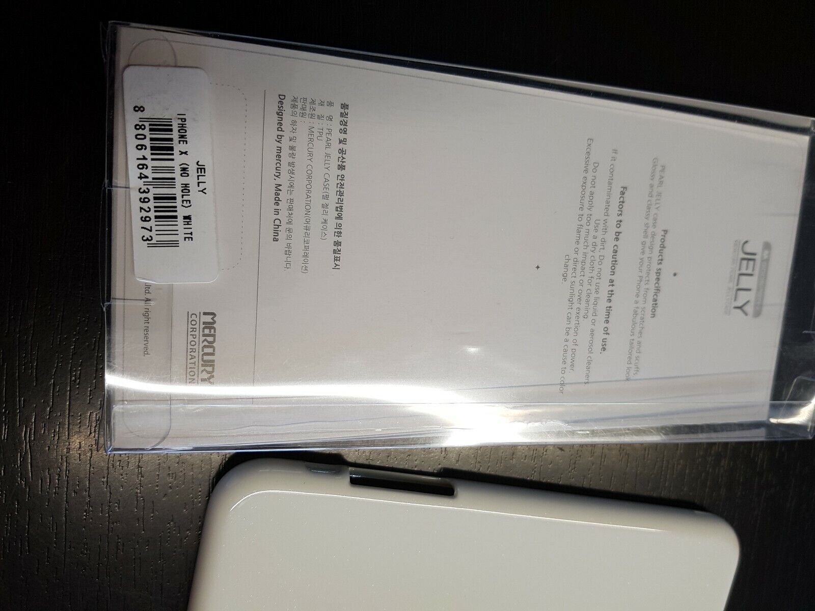 coque Mercury Jelly gospery iphone ip x neuve - Photo 9/9