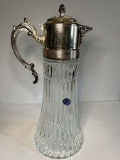 Antique FB Rogers Company made in Italy Water Wine Decanter Carafe Pitcher New