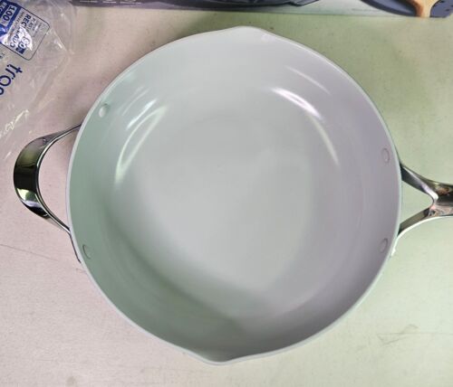 NEW Tramontina Ceramic Nonstick All In One Plus Pan 6 Piece Set Blue - Picture 4 of 10