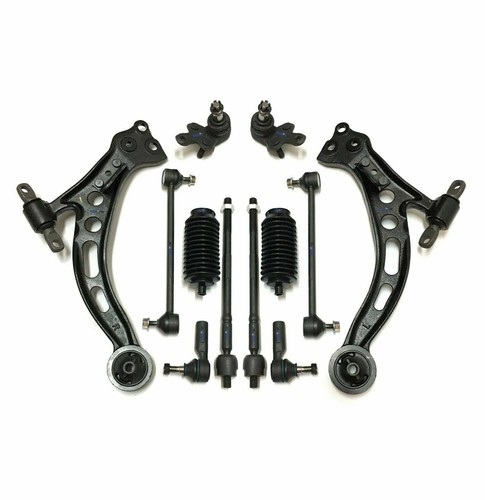 10 Pc Suspension Kit for ES300 Avalon Camry Control Arms Sway Bar Tie Rod Ends