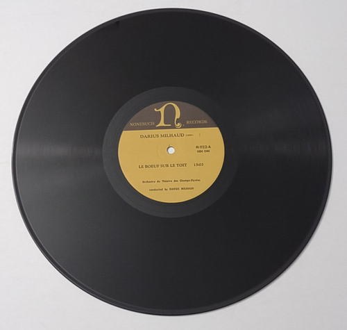 Darius Milhaud Le Boeuf Sur Toit La Creation Du Monde vinyl record Tested - Foto 7 di 10