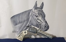 Spitfire Cap gun toy short nose revolver country western cap gun made U.S.A.