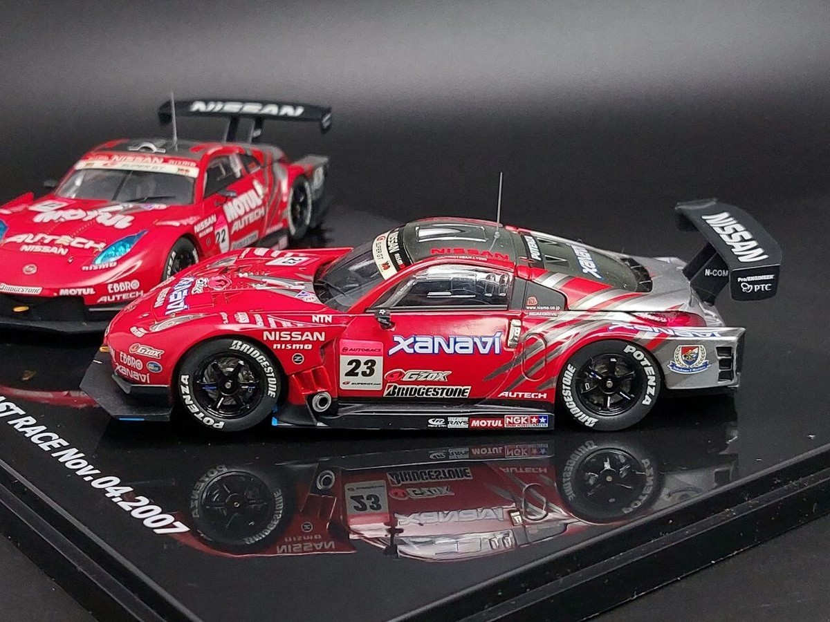 EBBRo 1/43 Nissan Nismo Z Super GT500 Last Rsce Set (diecast model