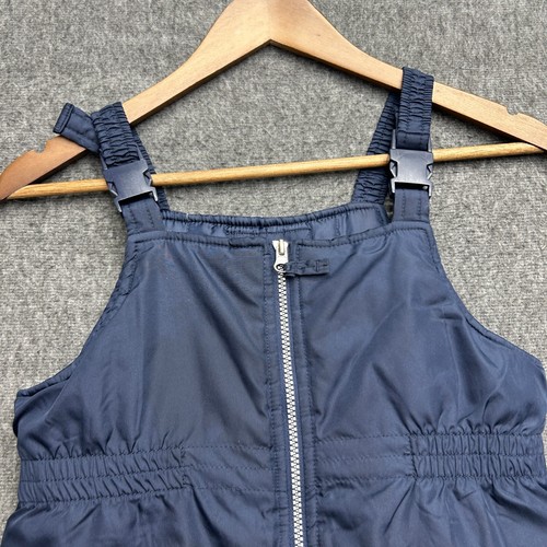 Carters Snow Bib Pants Overalls Unisex Size Large 7 Winter Blue Navy - Picture 5 of 9