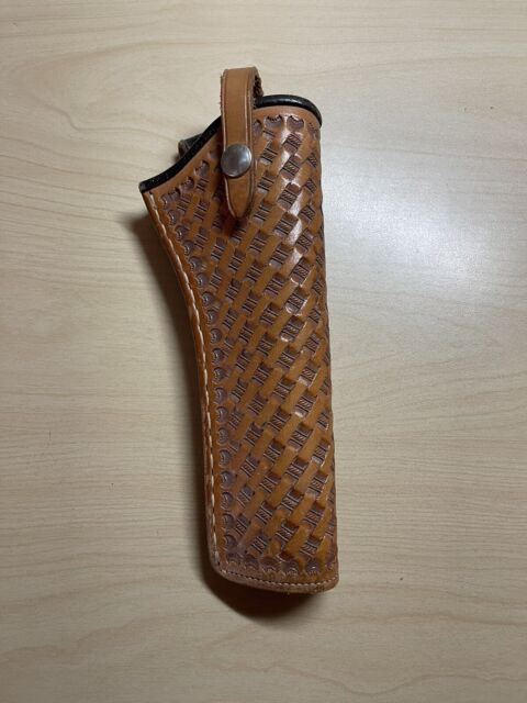 Vintage Basket Weave Revolver Holster Vintage Basket Weave Revolver Holster