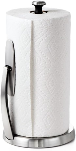 Good Grips Simplytear Paper Towel Holder - Stainless Steel (Silver & Black) - Picture 11 of 12