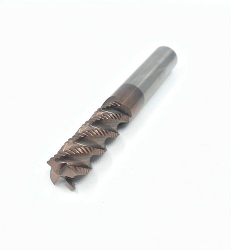 1/2'' Carbide Endmill 4 Flute Rougher NuCra-S Coating Rougher Series(CA1-J) - Picture 5 of 6