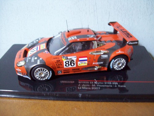1/43 IXO LMM226P SPYKER C8 SPYDER GT2R LE MANS 2007 #86 JANIS/HEZEMANS/KANE - Picture 3 of 6