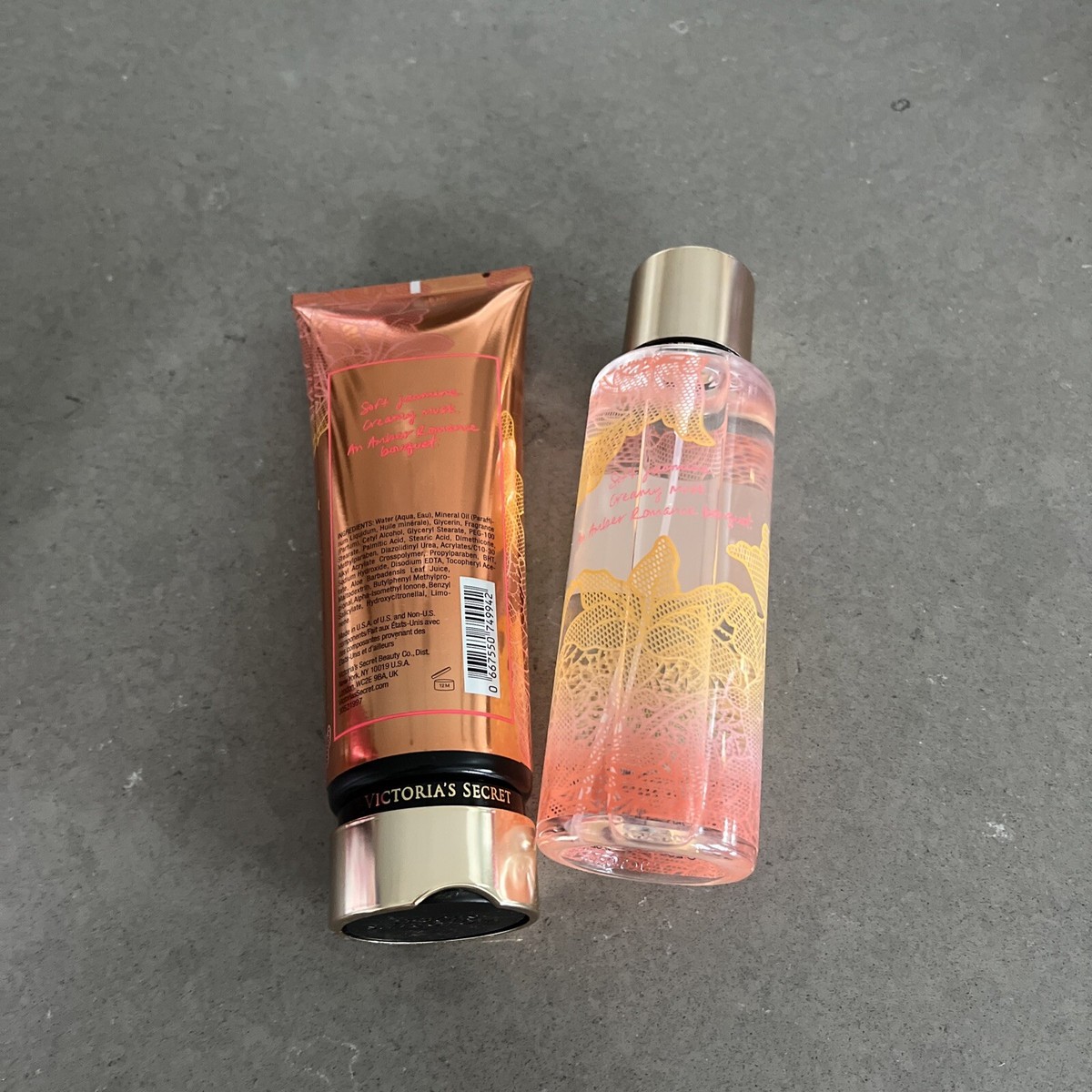 Victoria’s Secret (Amber romance 3 set) Victoria's Secret Amber Romance Mist & Lotion Set - Walmart.com