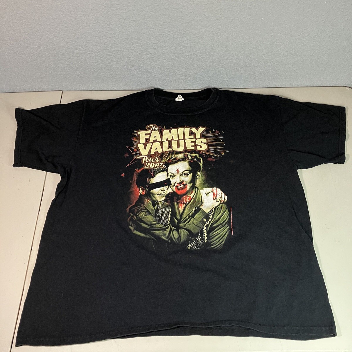 The FAMILY VALUES Tour 2007 - 2XL - TShirt/Shirt KORN/Evanescence