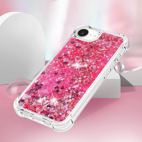 For Apple iPhone 16e, Luxury Dynamic Case Liquid Glitter Bling Back Case Cover - Imagen 28 de 41