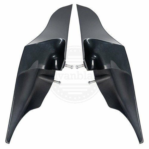 Cubierta lateral extendida para Harley Street Road Glide negra perla 09-13 - Imagen 6 de 12