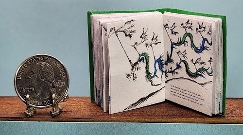 1:6 SCALE MINIATURE BOOK YERTLE THE TURTLE 1958 DR. SEUSS PLAYSCALE BARBIE - Picture 12 of 18