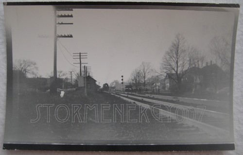 Railroad Enthusiasts B&M Rail Line Boston MA - Portland ME viaje en tren foto 1956