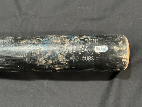 Starlin Castro Game Used Baseball Bat MLB Certified Chicago Cubs - Picture 7 of 9