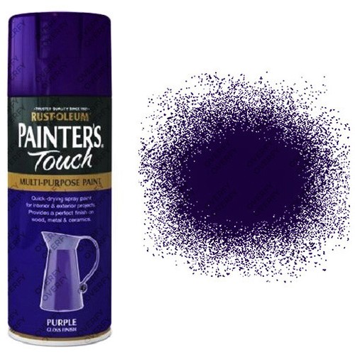 Rust-Oleum Painter's Touch Multi-Purpose Aerosol Spray Paint Satin Gloss Matt - Picture 7 of 13