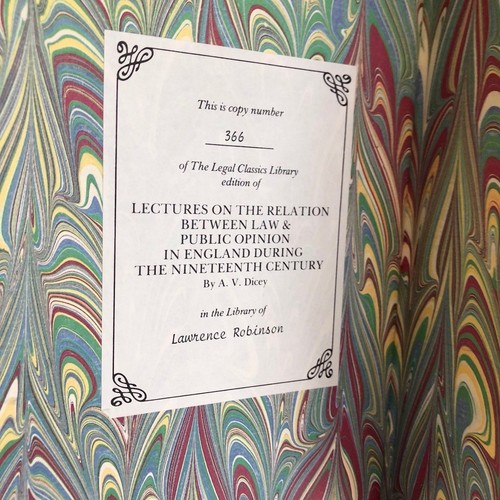 Law And Public Opinion in England A. V. Dicey The Legal Classics Library - Bild 9 von 12