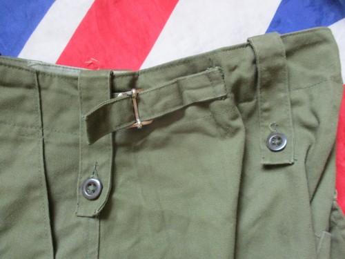 BRITISH ARMY ISSUE leichte Hose leicht OG GRÜN FALKLAND 26 -29" - Bild 5 von 16