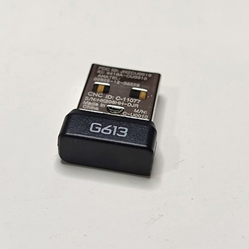Wirelessly USB Dongle Receiver for G613 Keyboard Adapters 1PC - Afbeelding 3 van 8