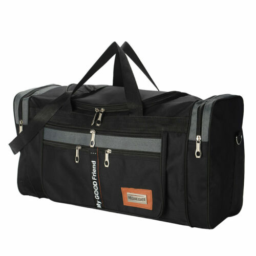 Mens Extra Large Big Sports Gym Holdall Bag Travel Work Cabin Barrel Duffle Bag - Picture 13 of 13