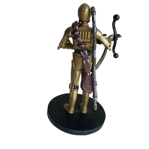 C-3PO 3.75" Vinyl Figure Star Wars The Rise Of Skywalker Cake Topper 2 1/8" Base - Picture 2 of 5