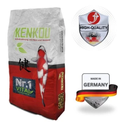 Koifutter 5kg schwimmend für die ganze Saison 5mm KENKOU Nr.1 Vital Teich